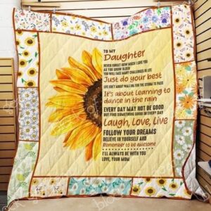 My Daughter I Love You Quilt Mh29B  Quilt